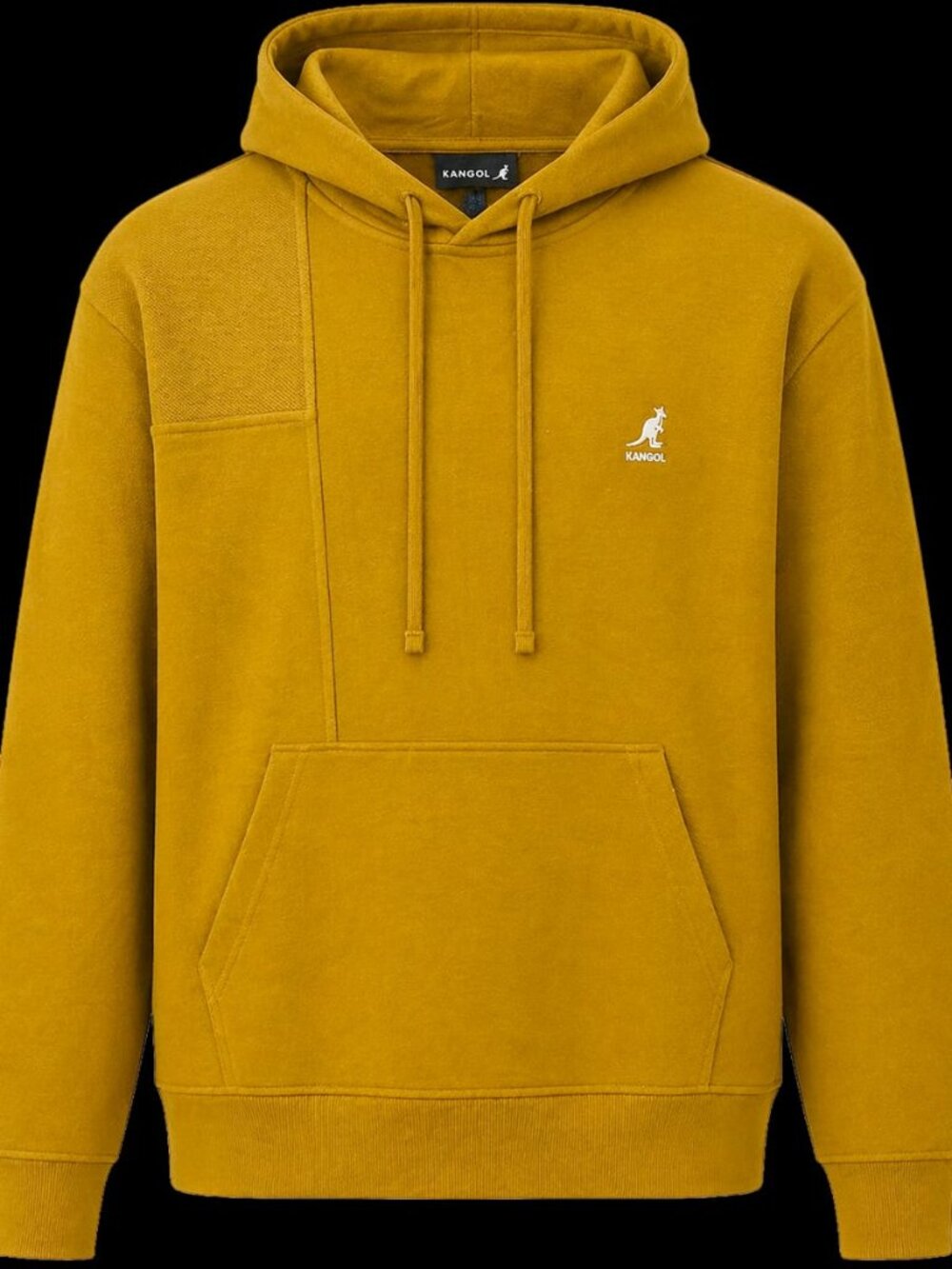 KANGOL KANGOL CUT & SEW HOODIE TAPENADE